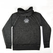 Load image into Gallery viewer, Halesite Habanero Vintage Zen Pull-over Hooded Sweatshirt, Twisted Black