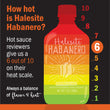 Load image into Gallery viewer, Custom Label, Halesite Habanero Unstrained Hot Sauce, 7 oz Flask Bottle