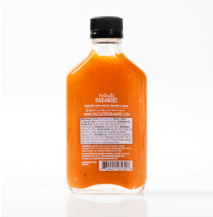 Halesite Habanero Unstrained Hot Sauce, 7 oz Flask Bottle